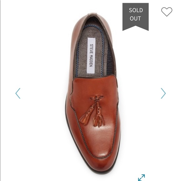 ๐ 2 HR SALE ๐ Steve Madden Leather Loafer 9.5 M - Picture 2 of 5